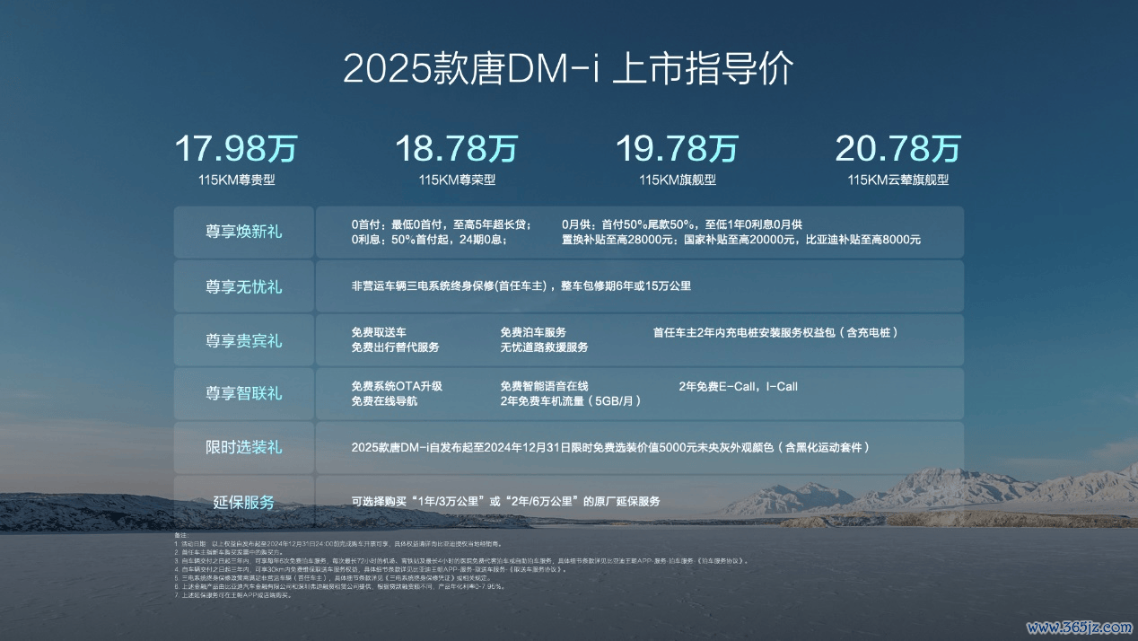 新款比亚迪唐DM-i起售价17.98万，百公里亏电油耗仅4.95L